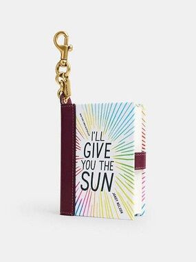 COACH NWT/NIPB I'll Give You The Sun By Jandy Nelson Book Bag Charm
